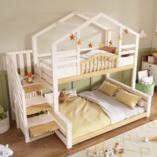 Bunk bed 4ft6 double 3ft - bunk, &