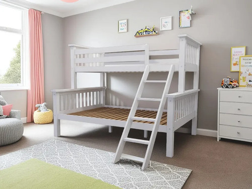 Kids triple bunk bed - bunk, 3ft