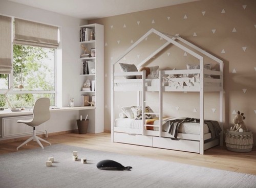 Kids double bunk bed - bunk,