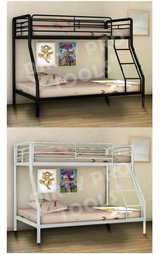 Metal bunk bed single 3ft - 3ft,