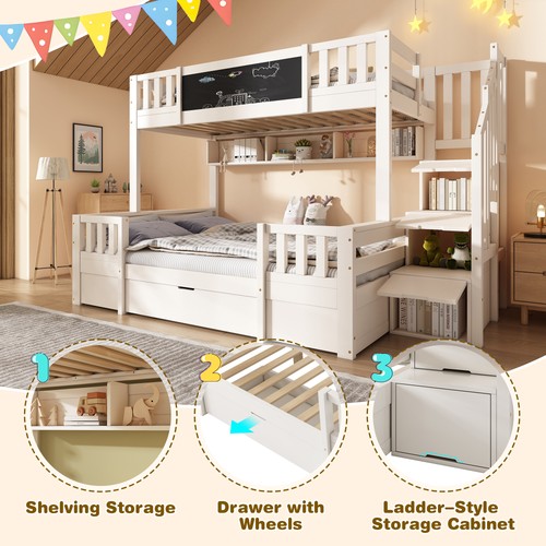 Bunk beds for - beds, staircase